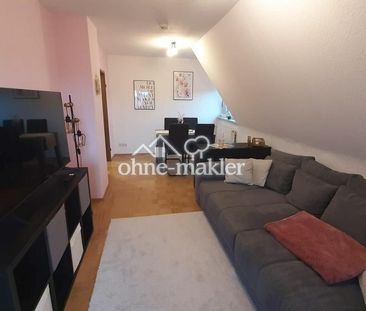 Schöne 2 Zi-Dachgeschoss-Whg. in Aschaffenburg - Strietwald mit Balkon - Photo 1