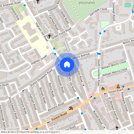 Higham Hill Road, London, Greater London E17 6EA