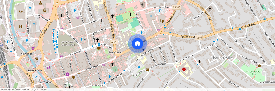 High Street, Guildford, Surrey, GU1 3JD