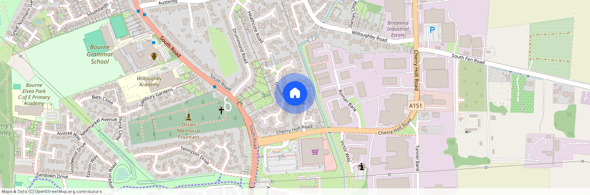 Grosvenor Avenue, Bourne