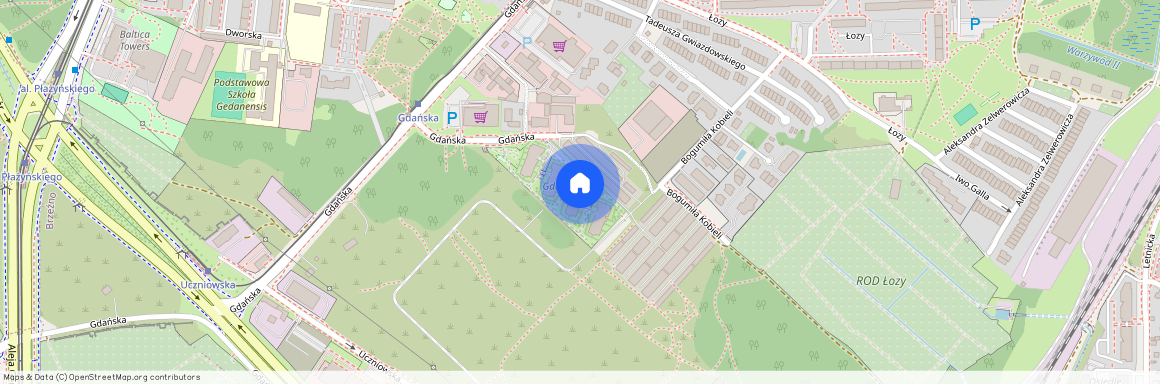 ul. Gdańska, Brzeźno, Gdańsk, pomorskie