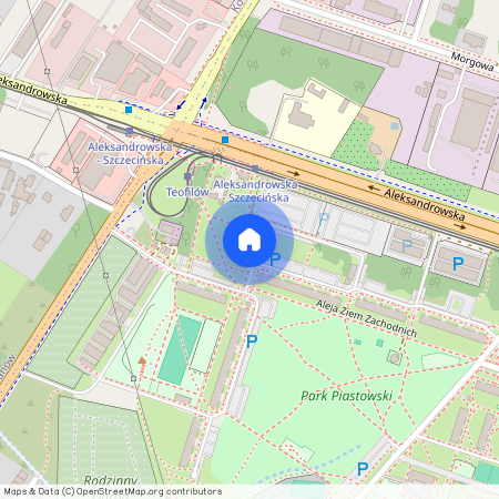 ul. Aleksandrowska, Teofilów, Bałuty, Łódź, łódzkie