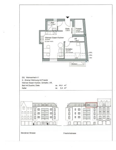 Neubau-Dachgeschosswohnungen mit Fahrstuhl - Foto 5