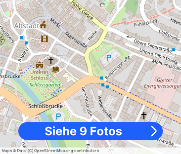 Wohnen in Bestlage von Greiz – Maisonettewohnung mit Weitblick ins ... - Foto 1