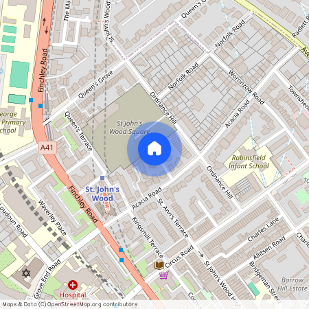 St. John's Wood, Acacia Place, NW8 6AJ, London