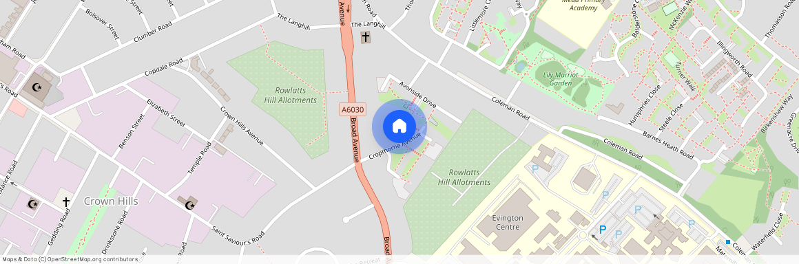 Cropthorne Avenue, Leicester, LE5