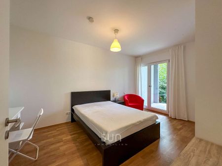 Vollmöblierte 3-Zimmer-Wohnung mit großem Garten und herrlichem Blick auf die Felder - Foto 5