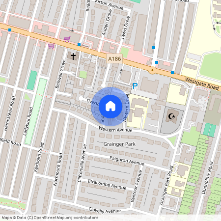 3 bed terraced house to rent in NE4