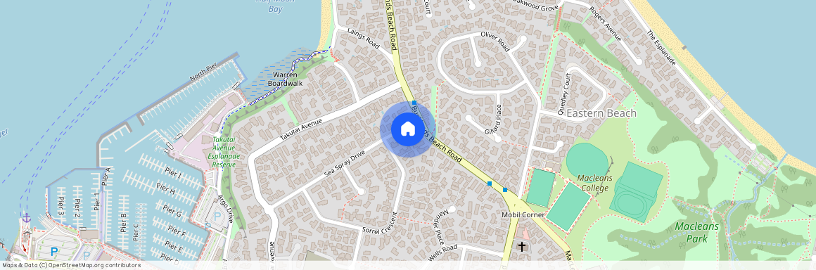 1D Sea Spray Drive, Bucklands Beach, Manukau City