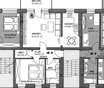 schöne 2 Zimmer Wohnung mit Balkon und EBK - Photo 1