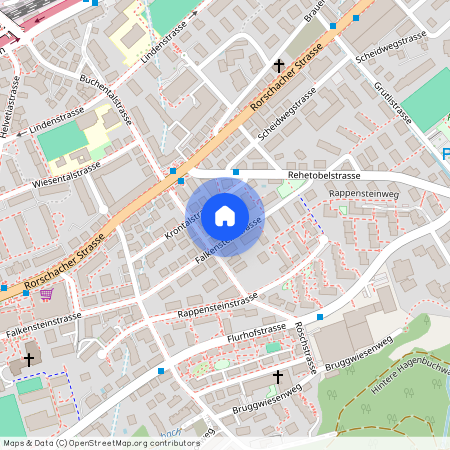 9000, St. Gallen, Falkensteinstrasse, 85