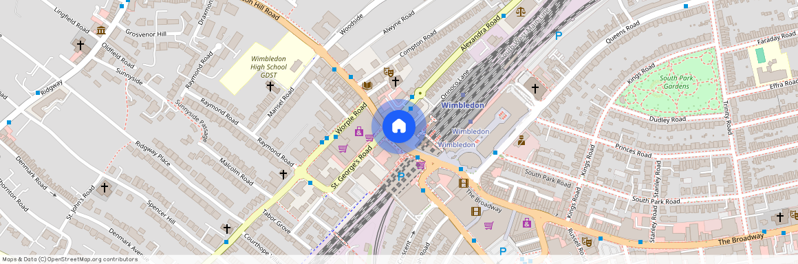 Wimbledon Hill Road, SW19: 1 bed 1 rec 1 bath unfurn