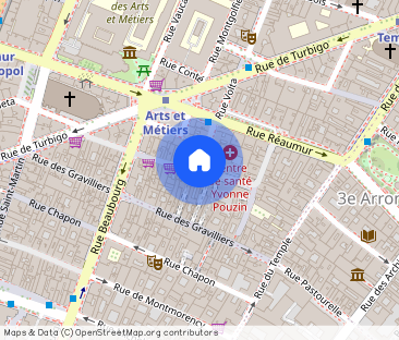 1 chambre, Le Marais Paris 3e - Photo 1