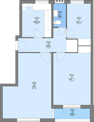 Dammen, 1, st.tv., 6330, Padborg - Foto 4