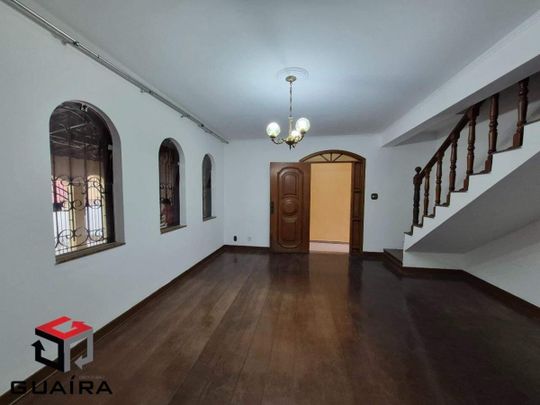 Sobrado Para Aluguel 3 Quartos 1 Suíte 2 Vagas Santo Antônio - Santo André - Sp - Foto 1