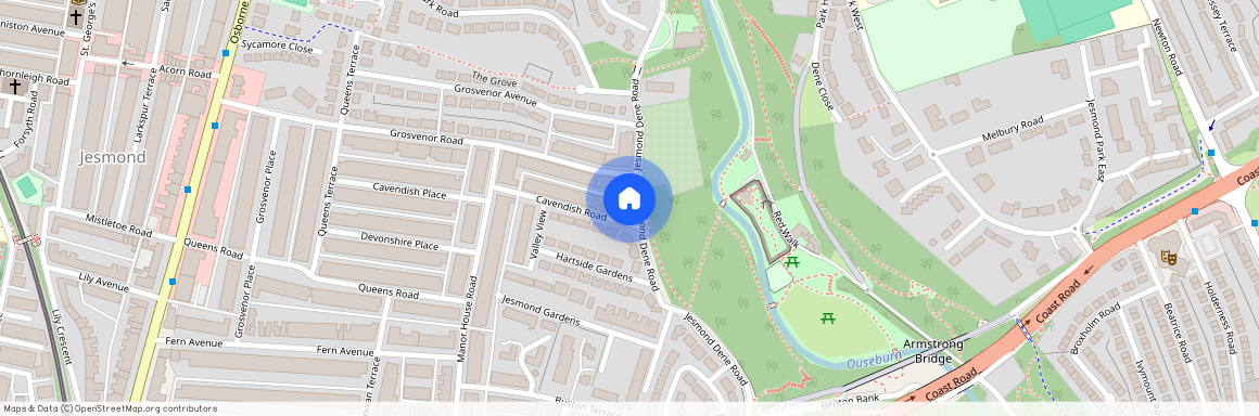 Jesmond Dene Road, Newcastle Upon Tyne