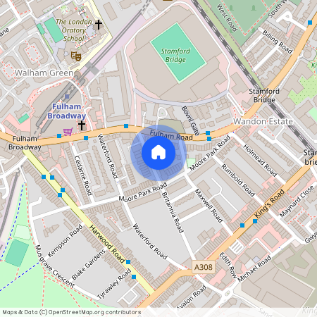 Fulham Road, Fulham Broadway, London, SW6