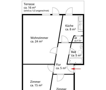 Bremerhaven / Gepflegte 3-Zimmer-Wohnung in zentraler Lage - Photo 6