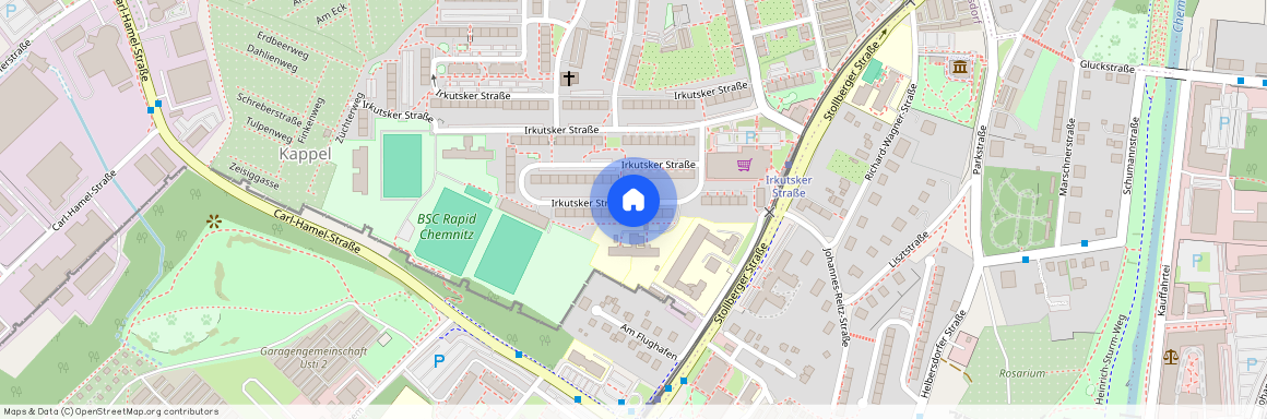 Irkutsker Straße 25, 09119 Chemnitz