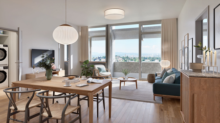 ERSTBEZUG - Wohnen mit Weitblick im Hochhuus Bern - Photo 3