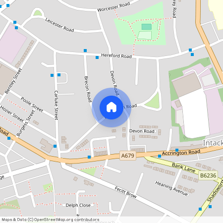 Monmouth Road, Blackburn, BB1