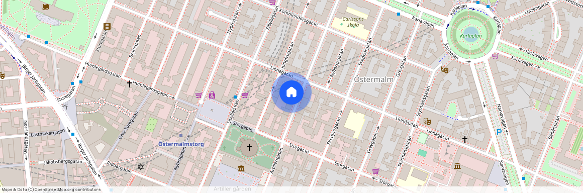 Artillerigatan 31. 1 rum & kö, Härnösand