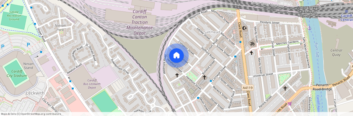 Somerset Street, Cardiff(City), CF11