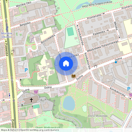 Warszawa, Mokotów, Warszawa, Mokotów, Huculska