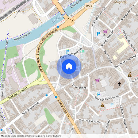 Rue Pré Del Coupe, 12, 6200, Châtelet