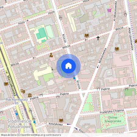 Warszawa, Śródmieście, Warszawa, Śródmieście, Krucza