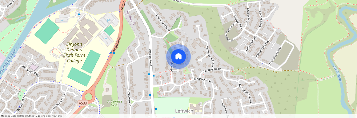 Alvanley Rise, Northwich