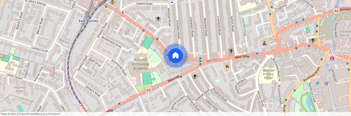 Upper Richmond Road, Putney, London, SW15 2RF