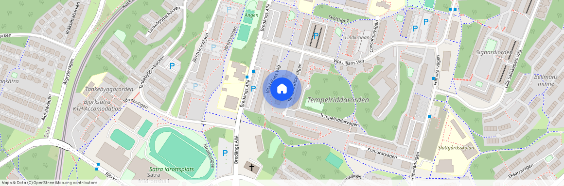 Bredäng, Stockholm, Tempelriddarvägen 10