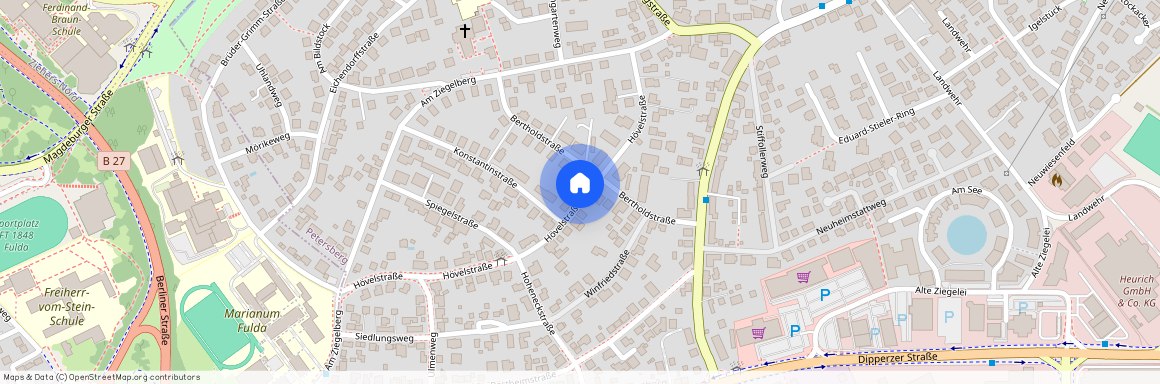 Hövelstr. 30, 36100 Petersberg OT Kernstadt