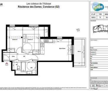 Appartement 3 pièces - Photo 2