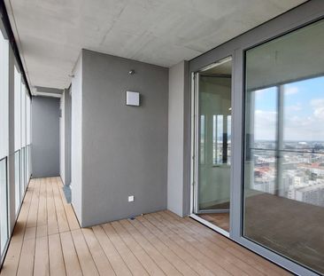 3-Zi.-Erstbezug mit Loggia & Donaublick | TOWER HOMES im V22 - Foto 3