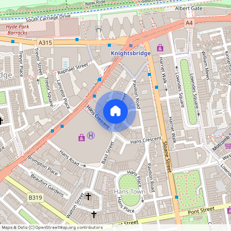 THE CAPITAL APARTMENTS, BASIL STREET, London, SW3