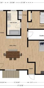 Immense 51/2 avec accès à la cour - Photo 4