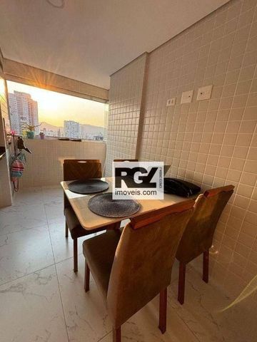 Apartamento Com 2 Dormitórios Para Alugar, 70 m² por R$5.900,00/mês - Boqueirão - Santos/sp - Foto 5
