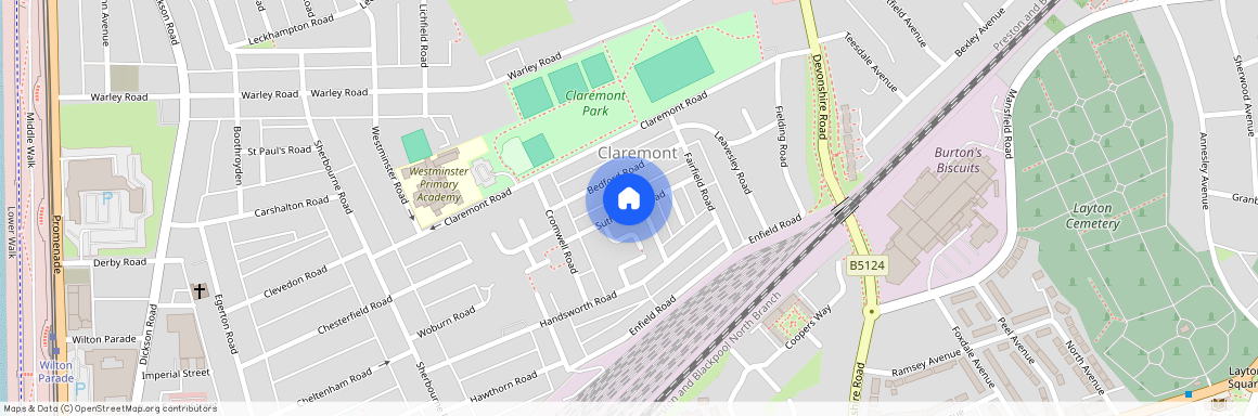 Sutherland Road, Blackpool, FY1