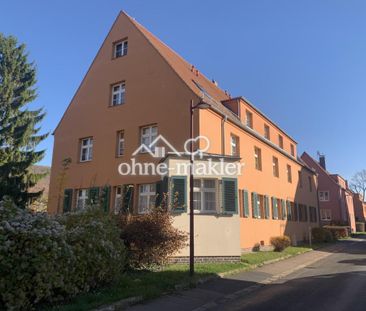 3-Raum-Wohnung mit Einbauküche, Balkon & Gartenanteil, idyllisch un... - Foto 1