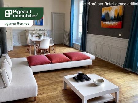 Location Appartement T 5 - Rennes - Centre Ville - Photo 2