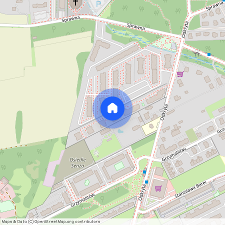 Wiślana Aleja - Odkryta, Nowodwory, Białołęka, Warszawa, mazowieckie