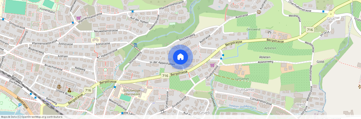 In der Appenhalten 4C, 8706 Meilen