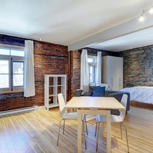 Loft entièrement meublé à louer Vieux-Québec décembre 2025 - Photo 1