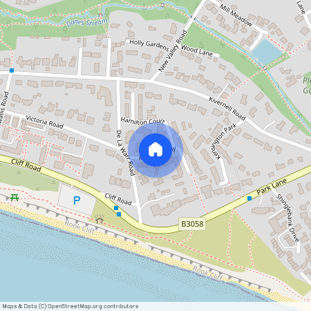 Rookcliff, Rookcliff Way, Milford on Sea, Lymington, Hampshire, SO41