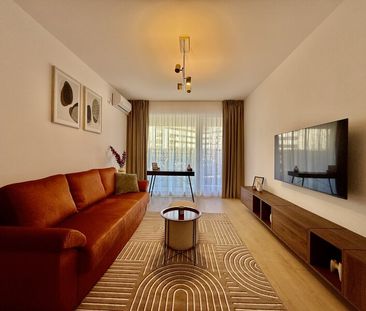 Doua camere, apartament cu piscina si gradina proprie, nou, la prim... - Photo 2