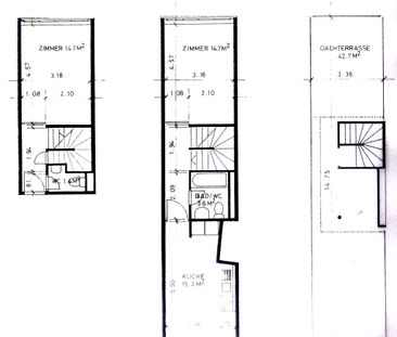 2.5-Zimmer-Maisonette-Wohnung mit 45m2 Dachterrasse - Photo 5