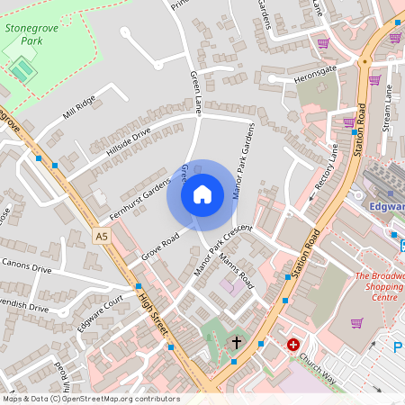 Green Lane, Edgware, HA8, London