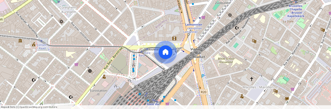 Boulevard Jamar - Jamarlaan, 19, 2.12, 1060, Saint-Gilles